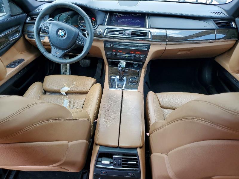2014 BMW 7er VIN WBAYF8C56ED652965 COPART salvage auction — MINOR DENT/SCRATCHES, Ga - Certificate Of Title, sold $3,700 on 2026-07-23 (photo 8)