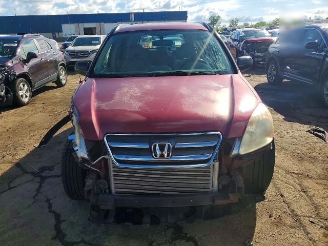 2006 Honda Cr-v VIN SHSRD78516U402083 COPART salvage auction — FRONT END, Mi - Cert Of Title-Salvage Vehicle, sold $875 on 2026-07-31 (photo 5)