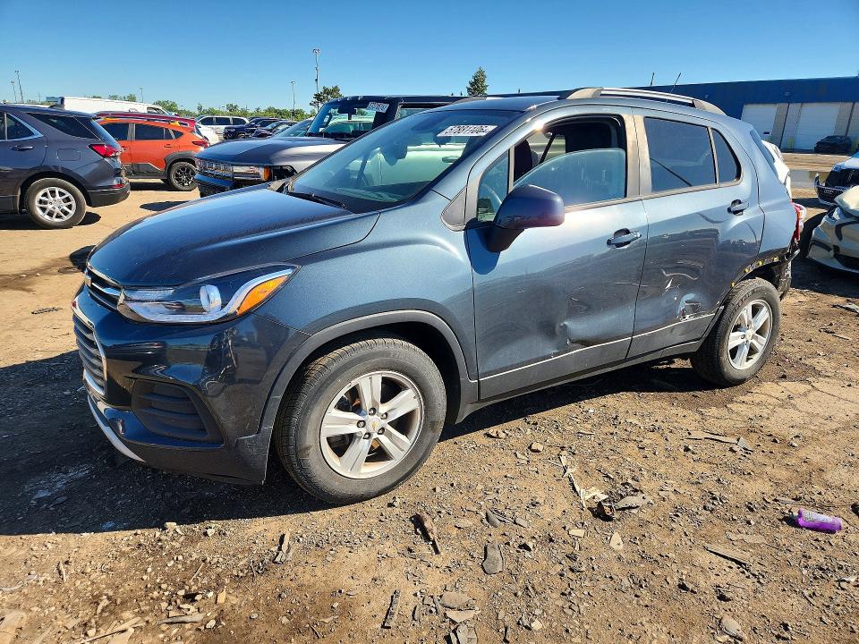 2021 Chevrolet Trax VIN KL7CJLSB5MB323610 COPART salvage auction — REAR END, Mi - Scrap Certificate Of Title, sold $2,300 on 2026-07-10 (photo 1)