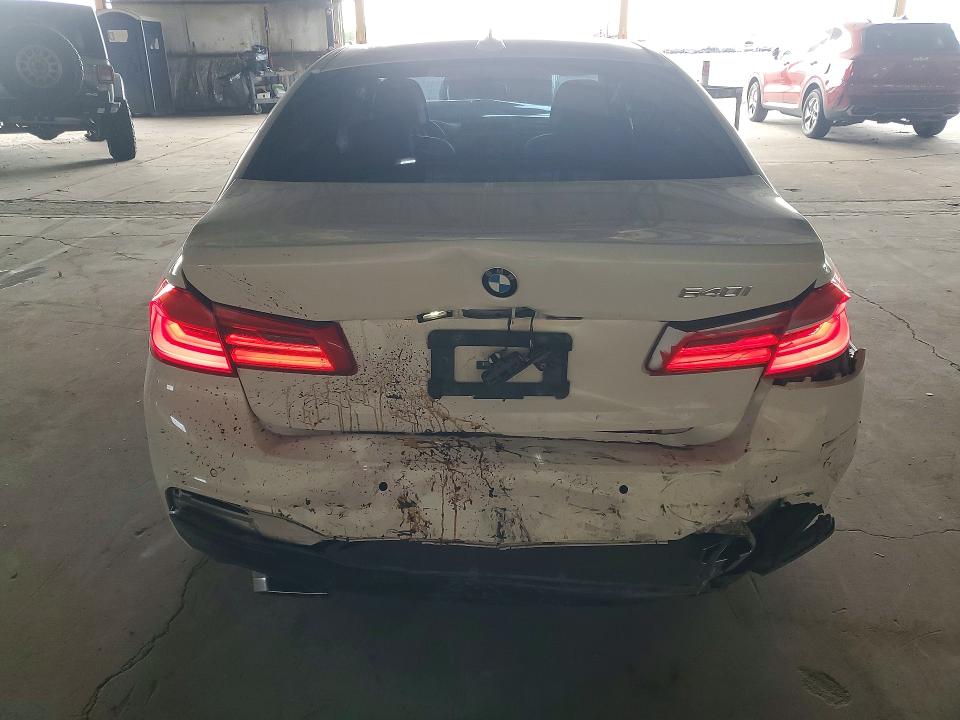 2017 BMW 5er VIN WBAJE5C30HG916458 COPART salvage auction — FRONT END, Az - Cert Of Title - Salvage, sold $3,800 on 2026-07-22 (photo 6)