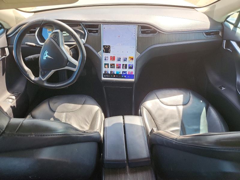 2013 Tesla VIN 5YJSA1CG7DFP07530 COPART salvage auction — FRONT END, CA - SALVAGE CERTIFICATE, sold $1,200 on 2026-07-02 (photo 8)