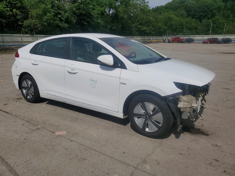 2017 Hyundai Ioniq VIN KMHC65LC7HU024620 COPART salvage auction — FRONT END, Pa - Certificate Of Salvage, sold $1,450 on 2026-07-02 (photo 4)