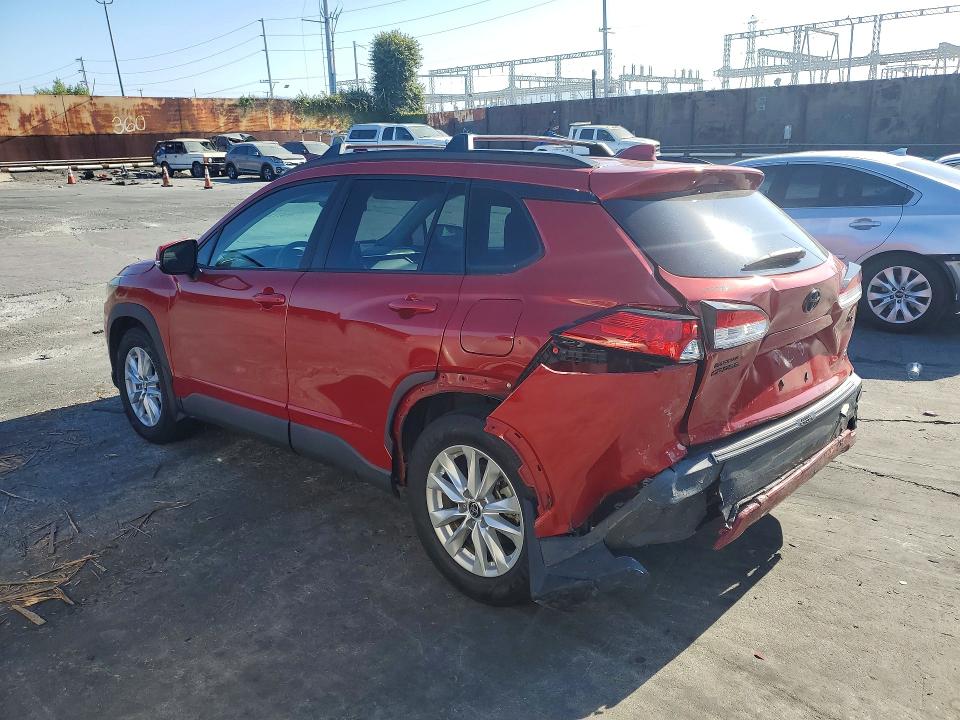 2022 Toyota VIN 7MUCAAAG0NV002871 COPART salvage auction — REAR END, Ca - Salvage Certificate, sold $8,200 on 2026-07-31 (photo 2)