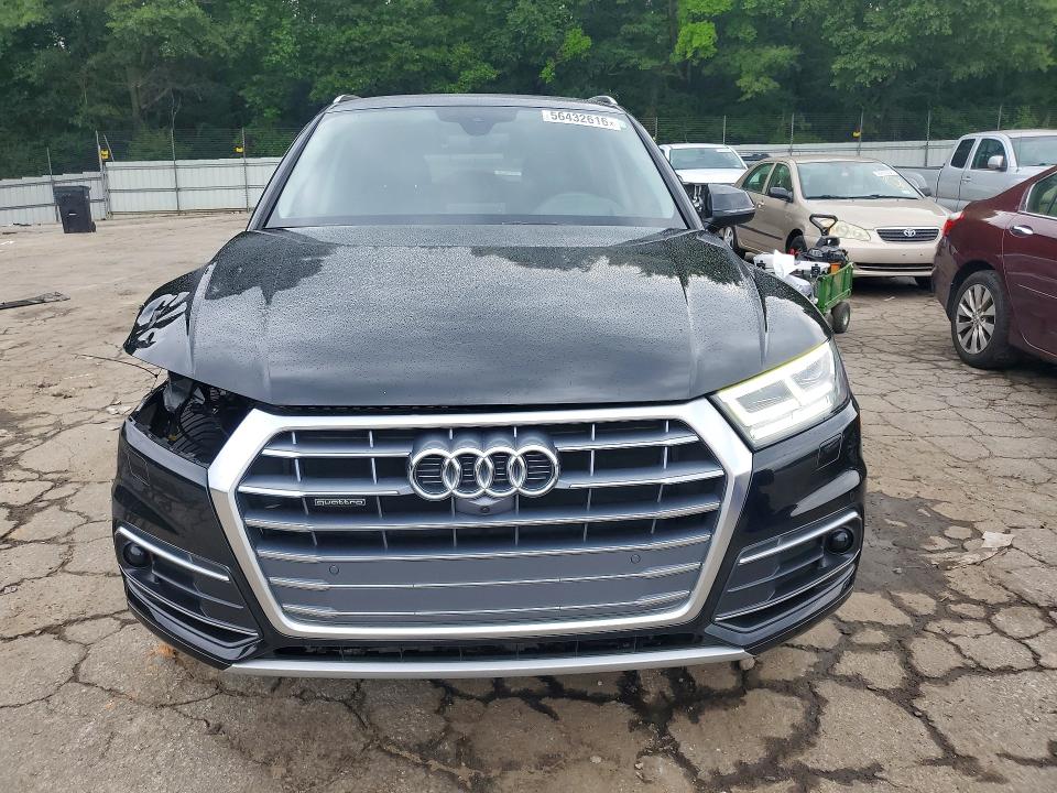 2018 Audi Q5 VIN WA1CNAFY4J2219965 COPART salvage auction — FRONT END, Ga - Cert Of Title-Salvage, sold $10,100 on 2026-07-10 (photo 5)