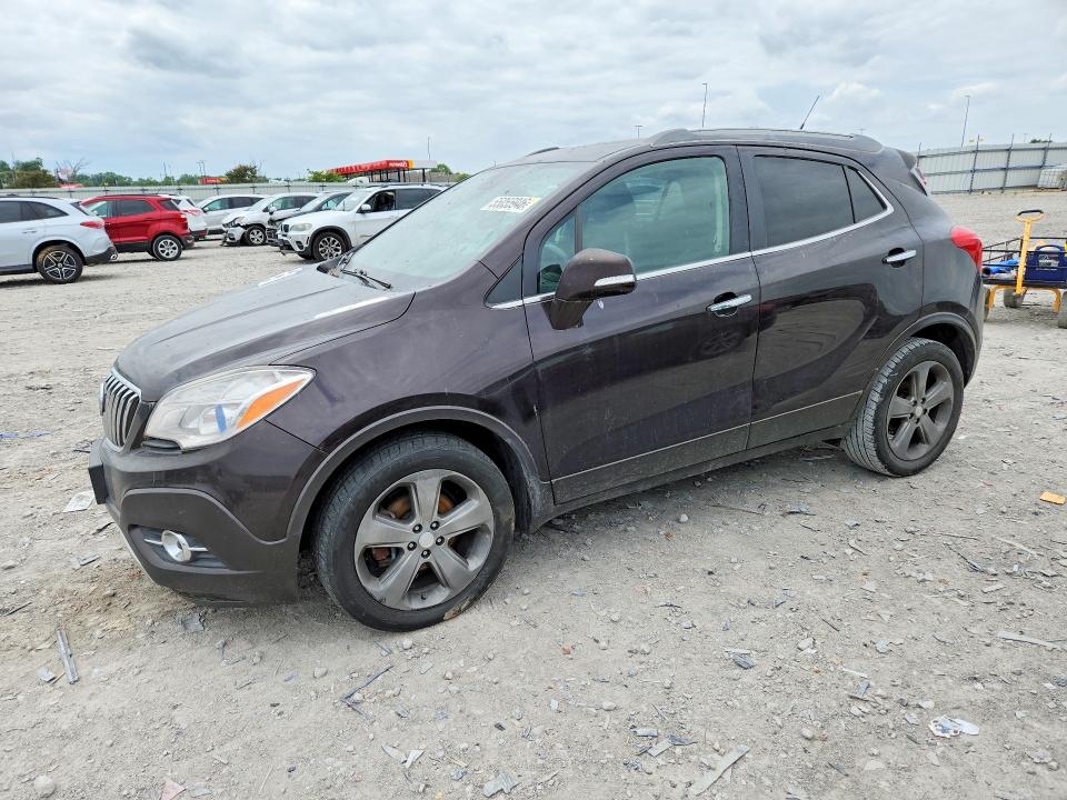 2014 Buick Encore VIN KL4CJBSB0EB785422 COPART salvage auction — SIDE, Il - Salvage Certificate, sold $975 on 2026-07-15 (photo 1)