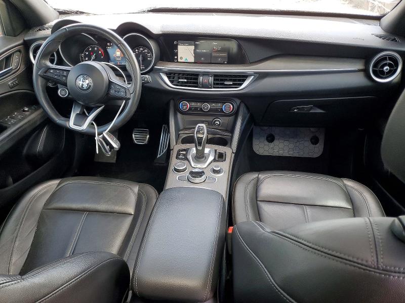 2022 Alfa romeo Stelvio VIN ZASPAKBN6N7D27556 COPART salvage auction — FRONT END, Il - Salvage Certificate, sold $11,600 on 2026-07-29 (photo 8)