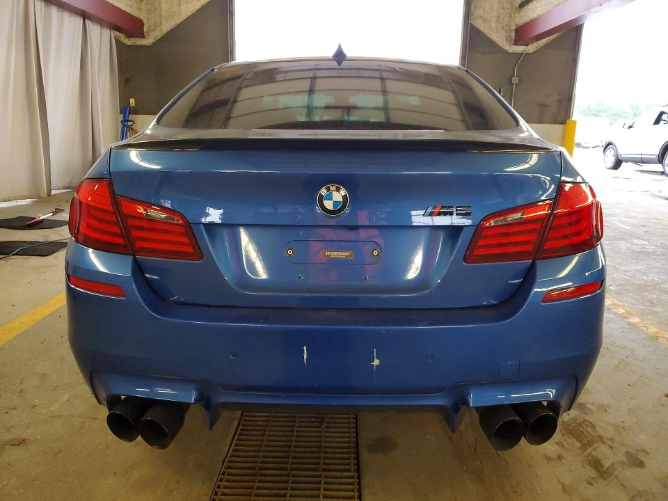 2013 BMW M5 VIN WBSFV9C56DD095999 COPART salvage auction — FRONT END, Mi - Certificate Of Title, sold $3,700 on 2026-07-27 (photo 6)