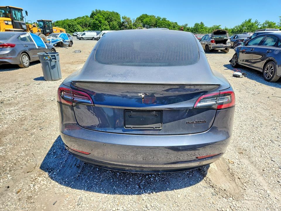 2020 Tesla Model 3 VIN 5YJ3E1EC2LF601603 COPART salvage auction — SIDE, Md - Cert Of Salvage > 75% Damage, sold $6,600 on 2026-07-07 (photo 6)