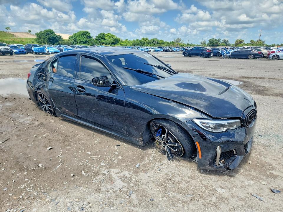 2020 BMW M3 VIN WBA5U7C01LFH45131 COPART salvage auction — FRONT END, Fl - Certificate Of Destruction, sold $10,200 on 2026-08-13 (photo 4)