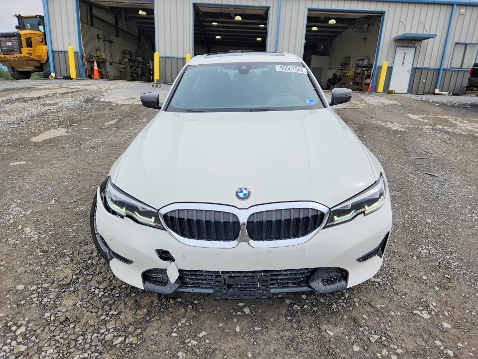 2019 BMW 3er VIN WBA5R7C53KFH26138 COPART salvage auction — FRONT END, Pa - Certificate Of Salvage, sold $12,700 on 2026-07-31 (photo 5)