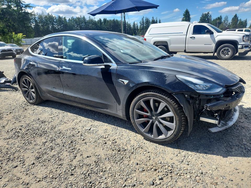 2018 Tesla Model 3 VIN 5YJ3E1EB4JF110843 COPART salvage auction — FRONT END, Wa - Bill Of Sale, sold $7,000 on 2026-07-07 (photo 4)