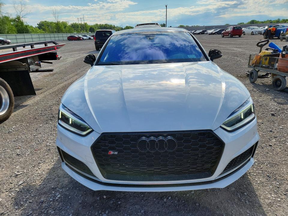 2018 Audi VIN WAUB4CF59JA135391 COPART salvage auction — REAR END, Ny - Mv-907A Salvage Certificate, sold $8,000 on 2026-07-13 (photo 5)