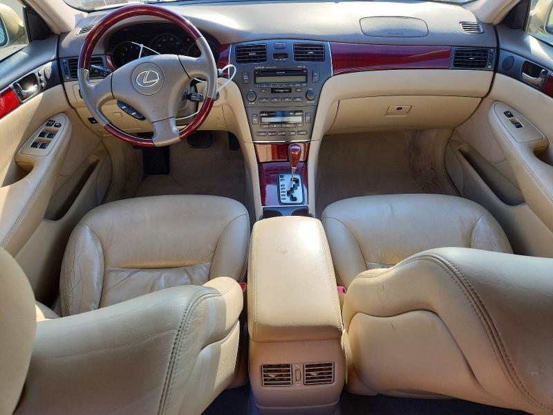 2003 Lexus Es 300 VIN JTHBF30G836009910 COPART salvage auction — FRONT END, PA - CERTIFICATE OF SALVAGE, sold $750 on 2026-07-10 (photo 8)