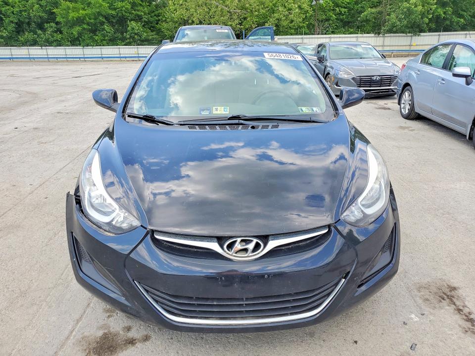 2015 Hyundai Elantra VIN KMHDH4AE9FU265055 COPART salvage auction — MECHANICAL, Pa - Cert Of Title, sold $900 on 2026-07-02 (photo 5)