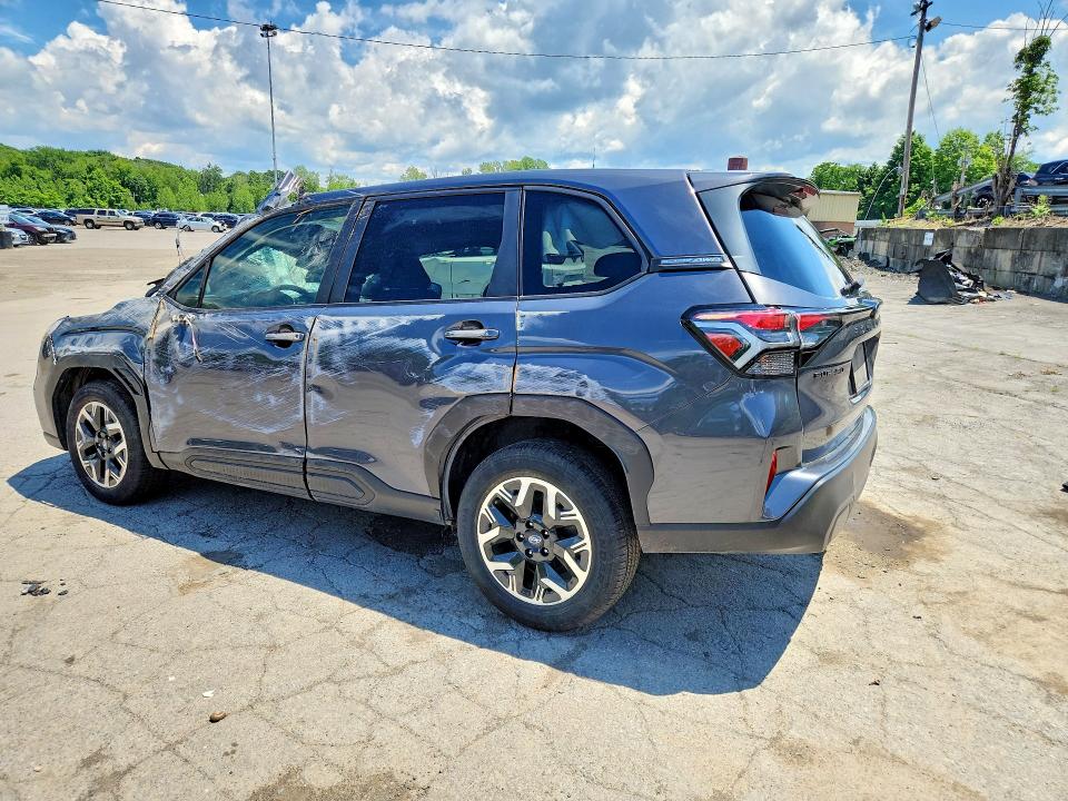 2025 Subaru Forester VIN JF2SLDDC8SH424124 COPART salvage auction — SIDE, Ny - Mv-907A Salvage Certificate, sold $450 on 2026-07-28 (photo 2)