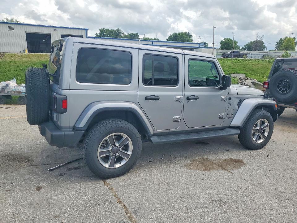2021 Jeep Wrangler unlimited VIN 1C4HJXEG3MW582807 COPART salvage auction — FRONT END, MO - CERTIFICATE OF TITLE, sold $12,100 on 2026-07-16 (photo 3)