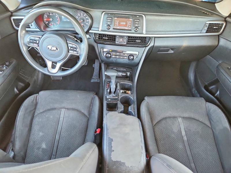 2016 Kia Optima VIN 5XXGT4L36GG072333 COPART salvage auction — FRONT END, Ca - Salvage Certificate, sold $1,250 on 2026-07-28 (photo 8)