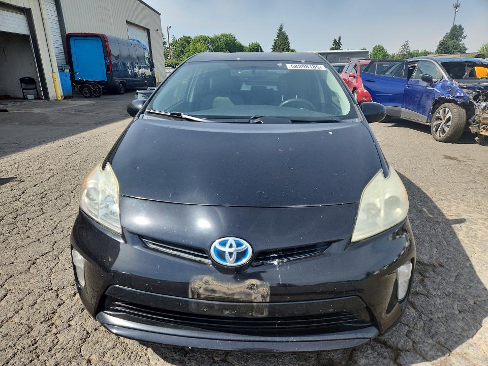 2013 Toyota VIN JTDKN3DU2D0355976 COPART salvage auction — REAR END, Or - Salvage Title Certificate, sold $125 on 2026-07-27 (photo 5)