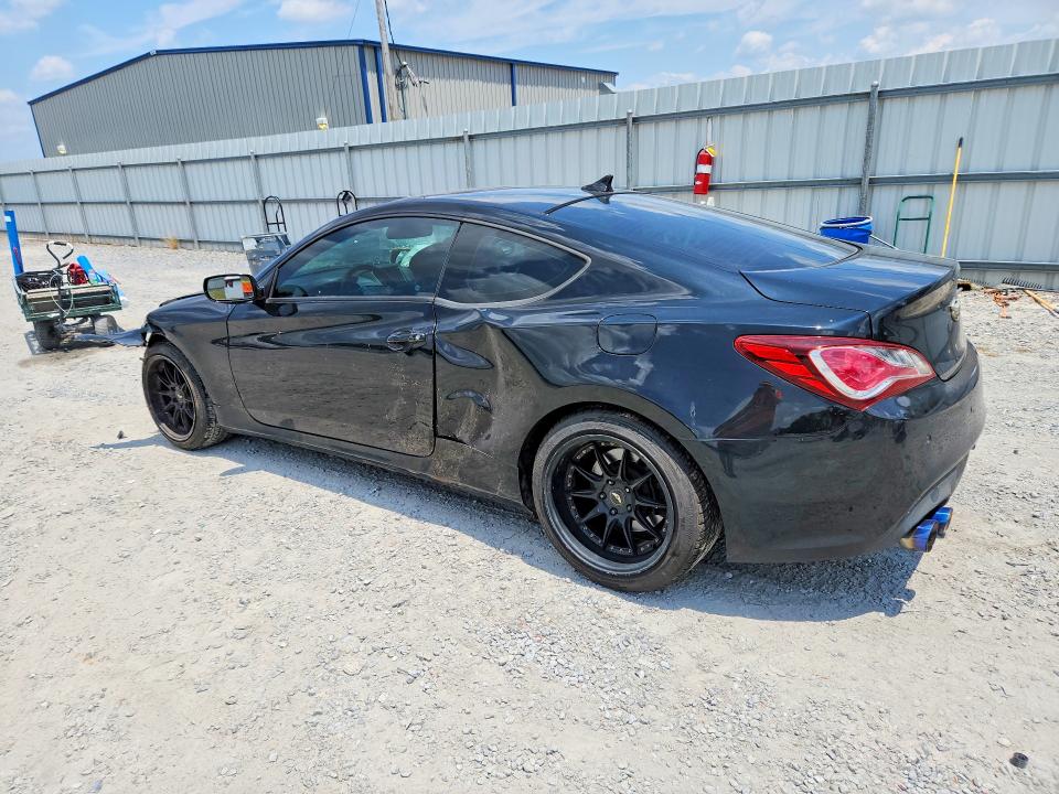 2013 Hyundai Genesis VIN KMHHU6KJ9DU109809 COPART salvage auction — FRONT END, Nc - Salvage Certificate Of Title, sold $350 on 2026-07-29 (photo 2)