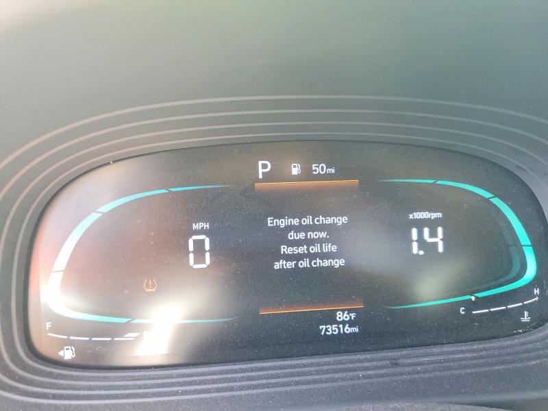 2023 Hyundai VIN KMHRB8A30PU238583 COPART salvage auction — REAR END, TX - SALVAGE VEHICLE TITLE, sold $450 on 2026-07-28 (photo 9)
