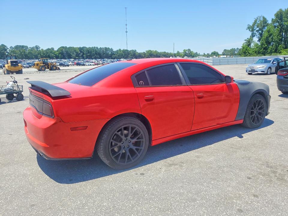 2013 Dodge Charger VIN 2C3CDXCT3DH726621 COPART salvage auction — UNDERCARRIAGE, Nc - Dealer Only Clean Title, sold $2,300 on 2026-07-09 (photo 3)