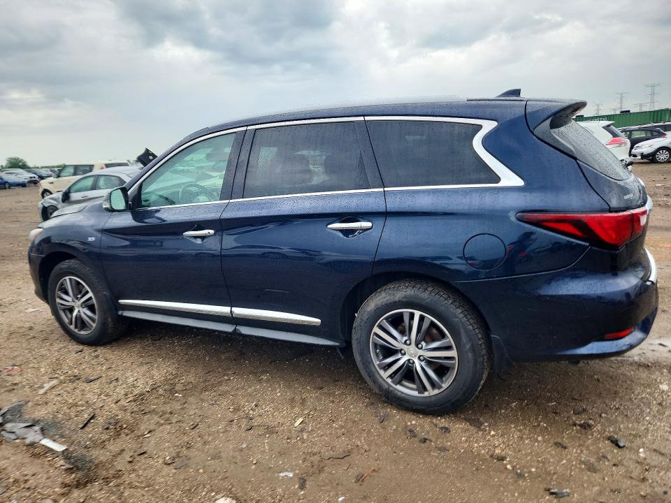 2017 Infiniti Qx60 VIN 5N1DL0MMXHC555131 COPART salvage auction — FRONT END, IL - SALVAGE CERTIFICATE, sold $2,200 on 2026-07-30 (photo 2)