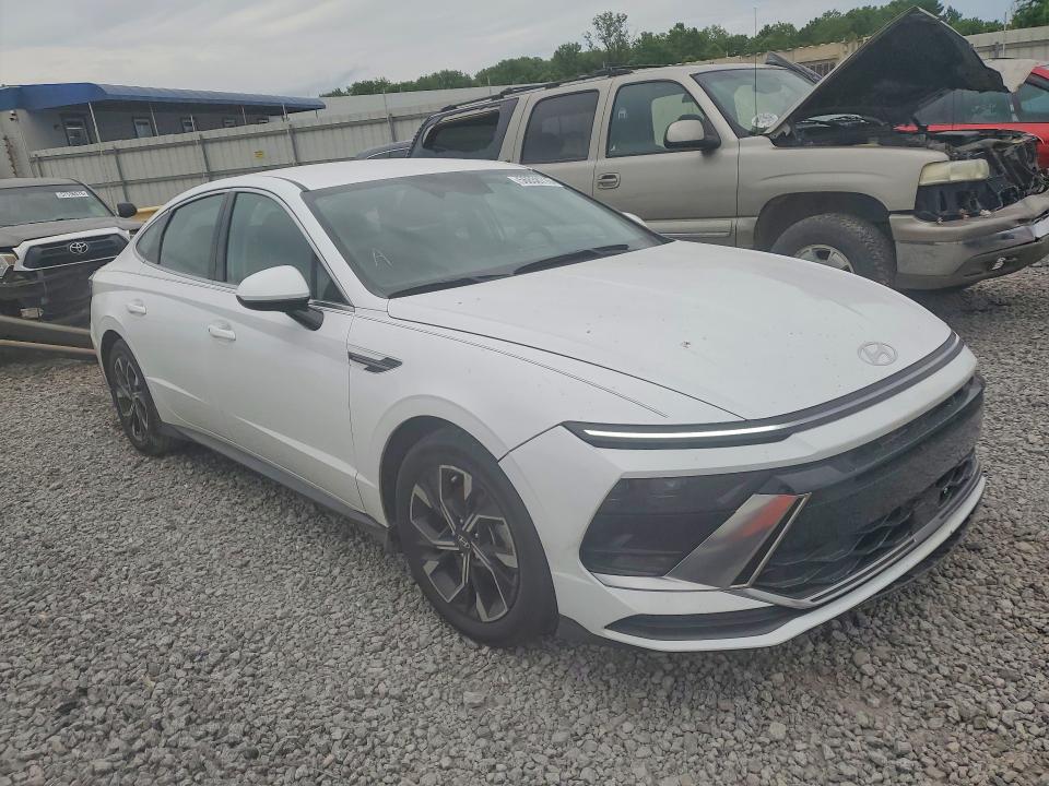 2024 Hyundai Sonata VIN KMHL64JA5RA387013 COPART salvage auction — SIDE, Al - Cert Of Title-Salvage Title, sold $9,000 on 2026-07-14 (photo 4)