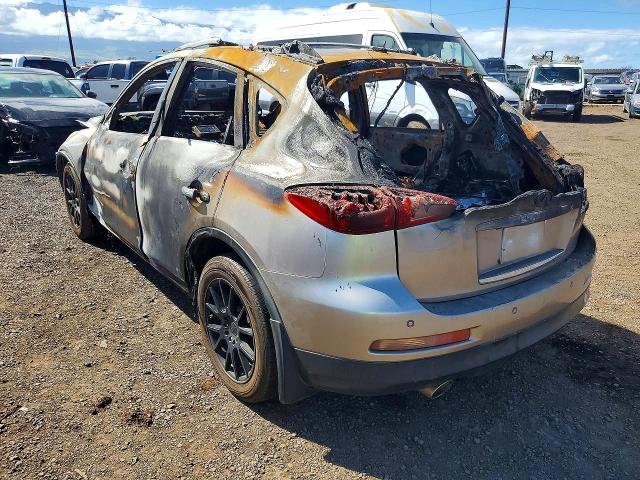 2008 Infiniti Ex35 VIN JNKAJ09E78M304770 COPART salvage auction — BURN, Hi - Bill Of Sale - Parts Only, sold $1 on 2026-07-29 (photo 2)