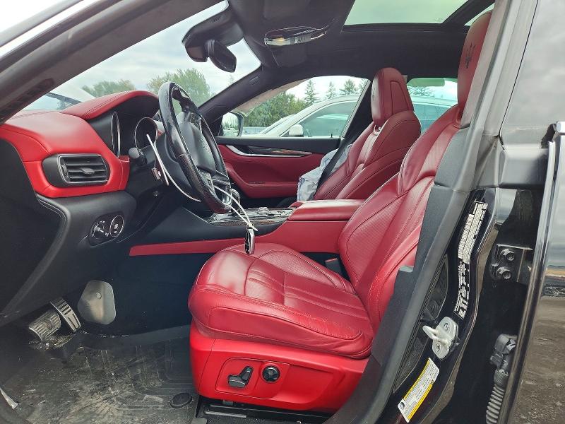 2018 Maserati Levante VIN ZN661YUS8JX290187 COPART salvage auction — FRONT END, On - Permit No Brand - Unfit, sold $6,300 on 2026-07-09 (photo 7)
