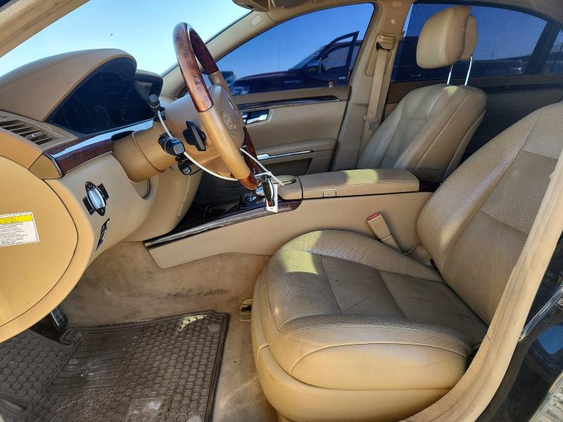 2012 Mercedes-benz S-klasse VIN WDDNG9EB2CA438295 COPART salvage auction — MINOR DENT/SCRATCHES, Co - Certificate Of Title (P), sold $3,100 on 2026-07-21 (photo 7)
