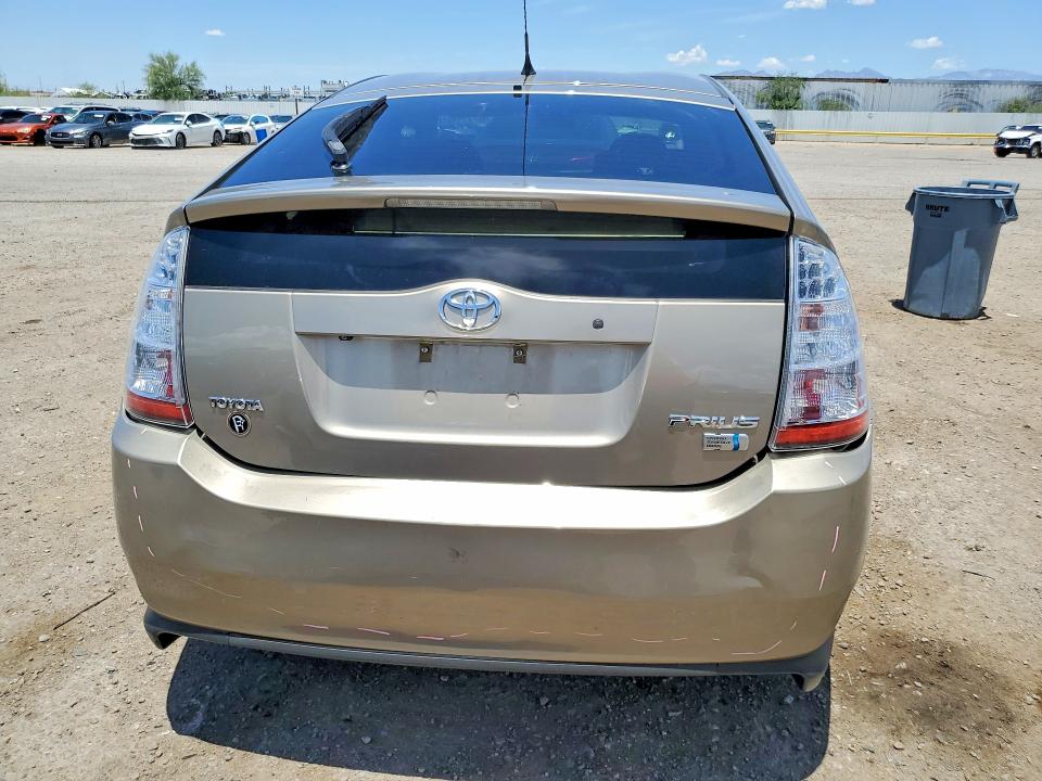 2006 Toyota Prius VIN JTDKB20U967509134 COPART salvage auction — FRONT END, Az - Cert Of Title - Salvage, sold $675 on 2026-07-24 (photo 6)
