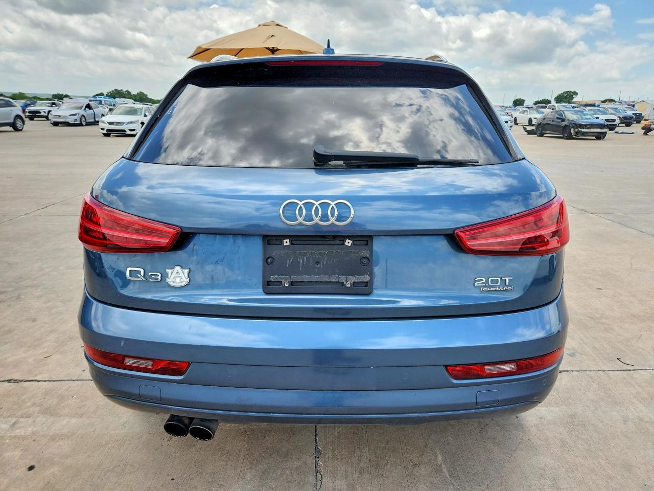 2017 Audi Q3 VIN WA1JCCFSXHR006489 COPART salvage auction — Normal Wear, TX - CERTIFICATE OF TITLE (P), sold $4,100 on 2026-07-08 (photo 6)