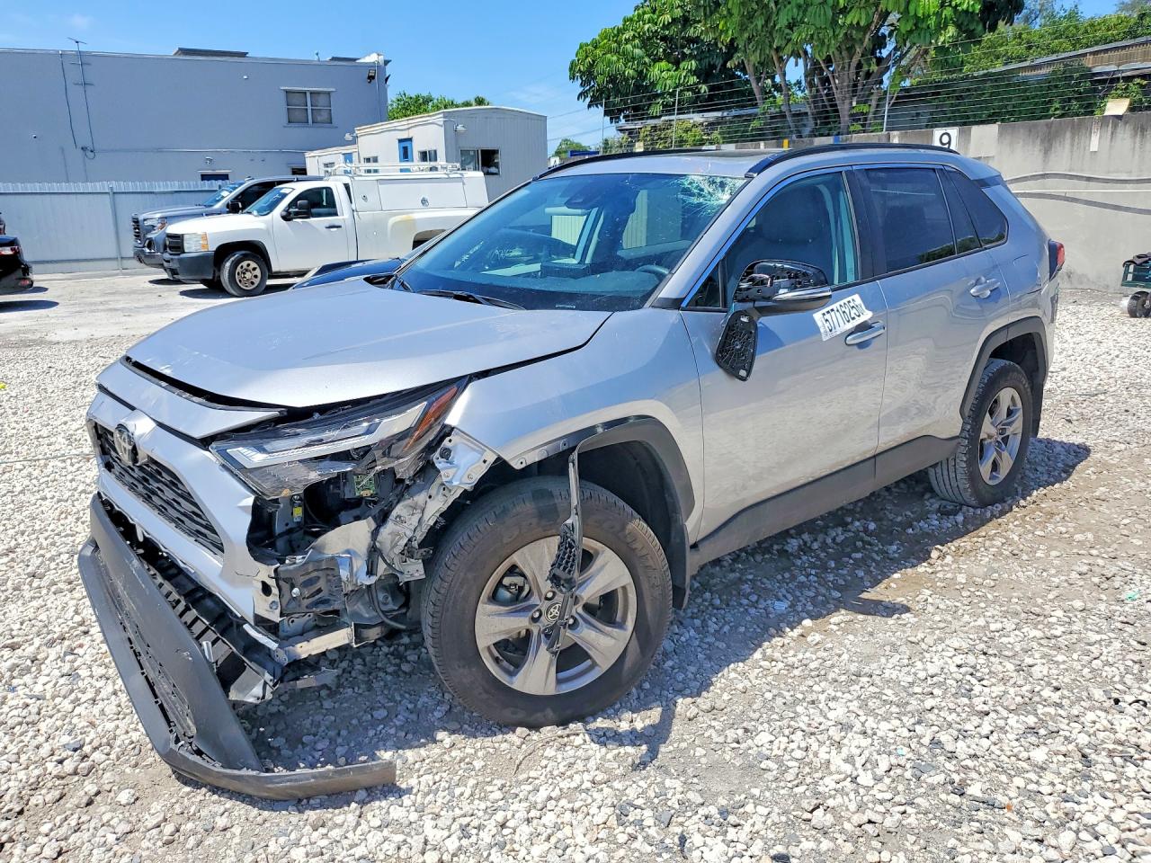 2025 Toyota RAV4 VIN 2T3W1RFV3SC311761 — COPART salvage auction photo