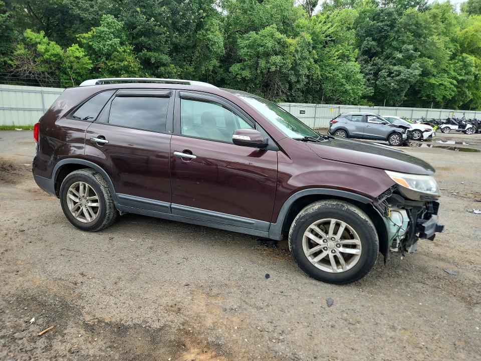 2015 Kia Sorento VIN 5XYKT4A66FG627685 COPART salvage auction — FRONT END, La - Cert Of Title-Salvage, sold $25 on 2026-07-23 (photo 4)