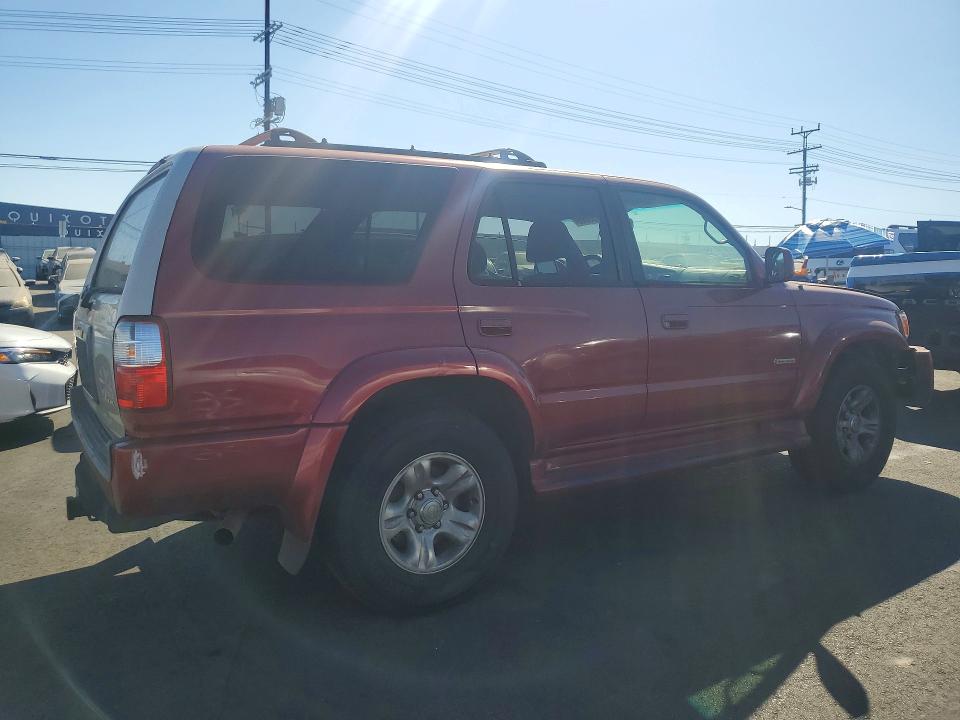 2002 Toyota 4runner VIN JT3GN86R220247872 COPART salvage auction — FRONT END, Ca - Salvage Certificate, sold $1,000 on 2026-07-13 (photo 3)