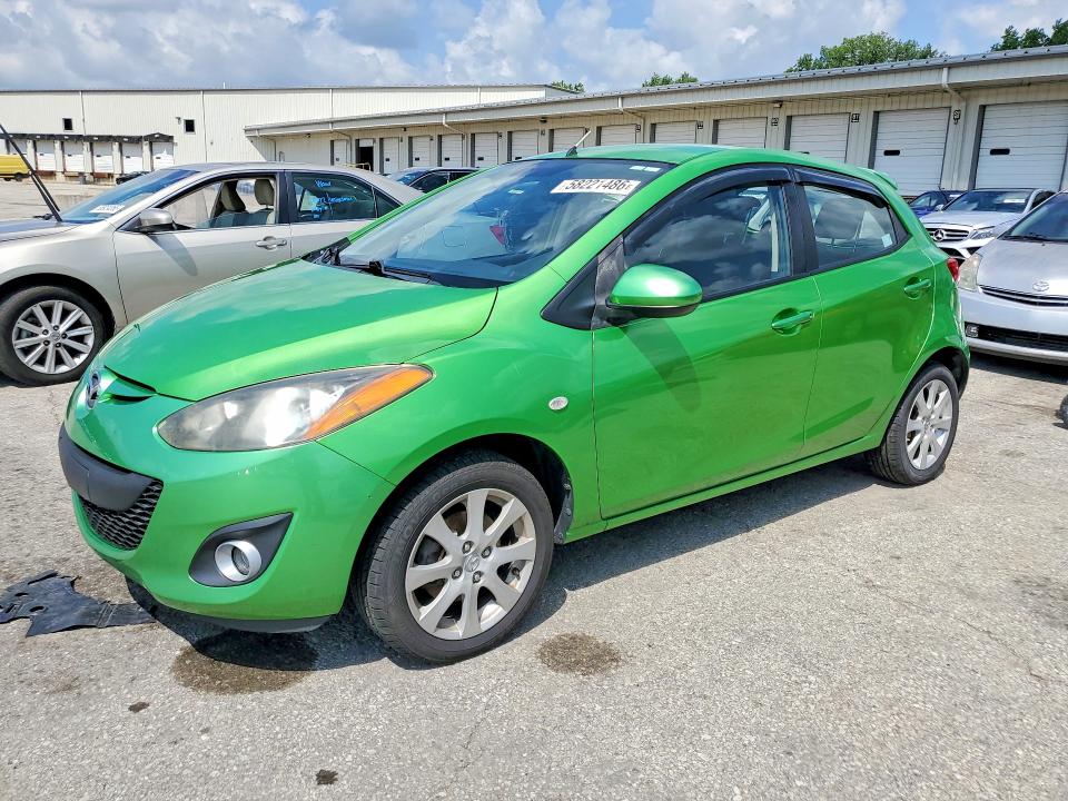 2011 Mazda 2 VIN JM1DE1HY8B0126788 COPART salvage auction — REAR END, KY - CERT OF TITLE-SALVAGE, sold $525 on 2026-07-27 (photo 1)