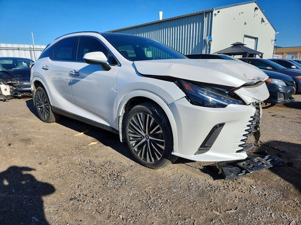 2023 Lexus Rx VIN 2T2BBMCA8PC014870 COPART salvage auction — FRONT END, On - Permit Salvage, sold $14,700 on 2026-07-30 (photo 4)