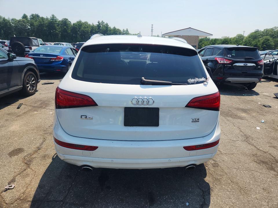 2014 Audi Q5 VIN WA1CMAFP3EA096634 COPART salvage auction — FRONT END, Ma - Cert Of Title-Reconstrctd Coll, sold $2,600 on 2026-07-07 (photo 6)