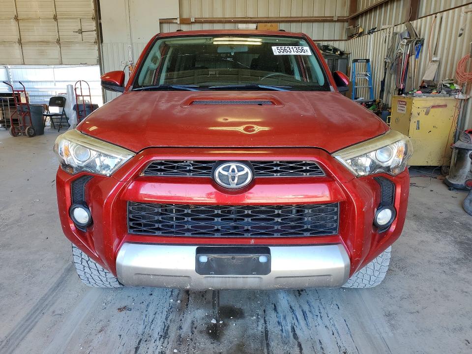 2015 Toyota 4runner VIN JTEBU5JR0F5204893 COPART salvage auction — HAIL, Tx - Certificate Of Title, sold $13,900 on 2026-07-24 (photo 5)