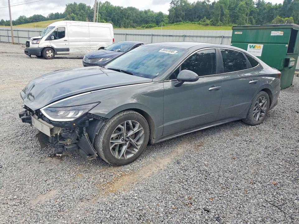 2020 Hyundai Sonata VIN 5NPEF4JA6LH020974 COPART salvage auction — FRONT END, Ms - Cert Of Title-Salvaged, sold $2,800 on 2026-07-22 (photo 1)