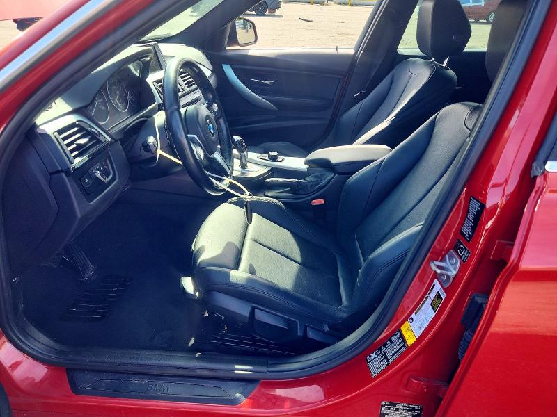 2015 BMW 3 series VIN WBA3C3G58FNS73297 COPART salvage auction — MINOR DENT/SCRATCHES, CT - CERTIFICATE OF TITLE, sold $1,600 on 2026-07-16 (photo 7)
