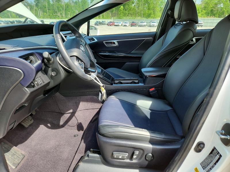 2016 Toyota Mirai VIN JTDBVRBD4GA000554 COPART salvage auction — MECHANICAL, Az - Certificate Of Title (P), sold $325 on 2026-07-20 (photo 7)