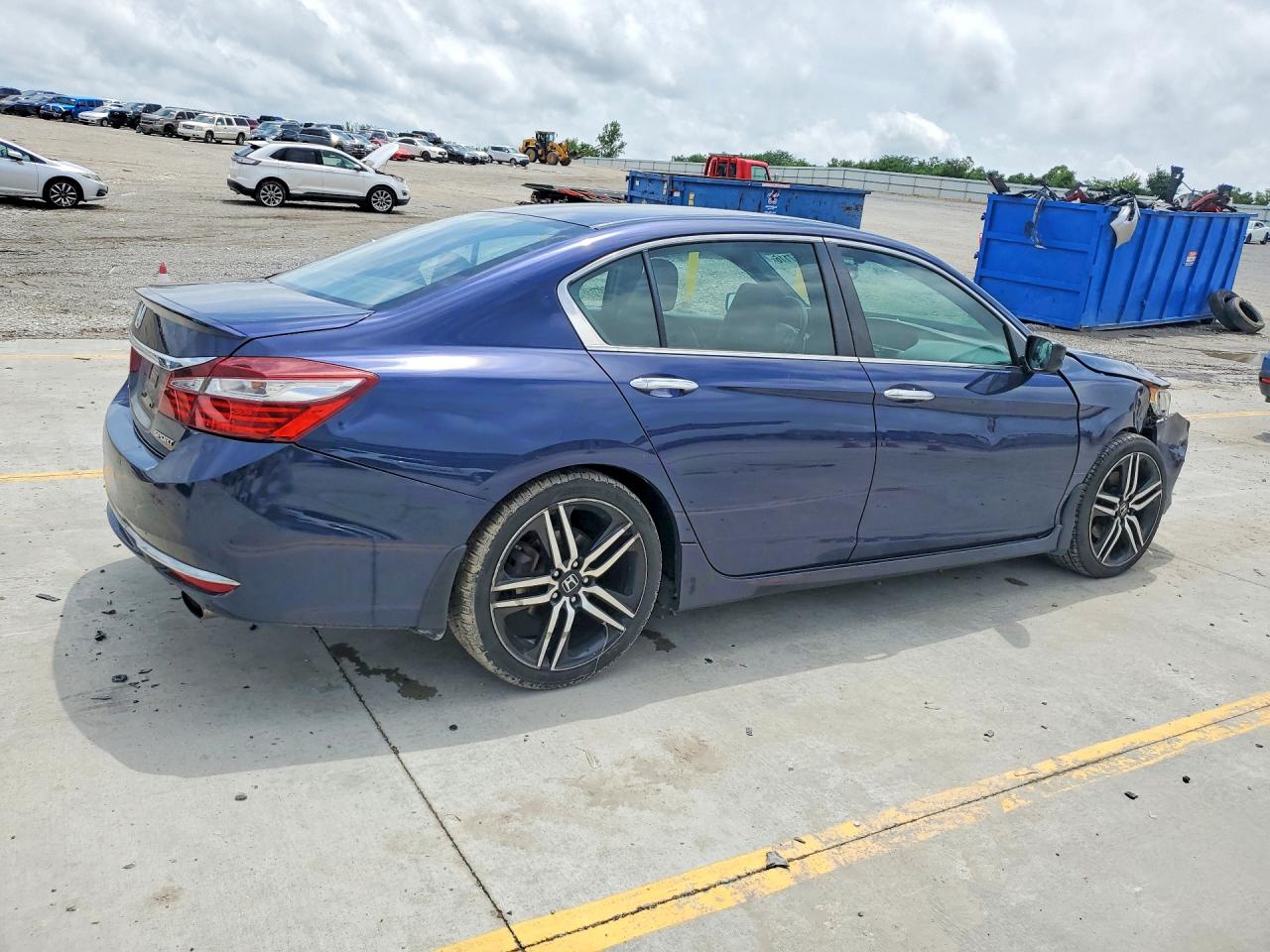 2016 Honda Accord VIN 1HGCR2F51GA082179 COPART salvage auction — Front End, KY - CERT OF TITLE-SALVAGE, sold $3,650 on 2026-06-25 (photo 3)