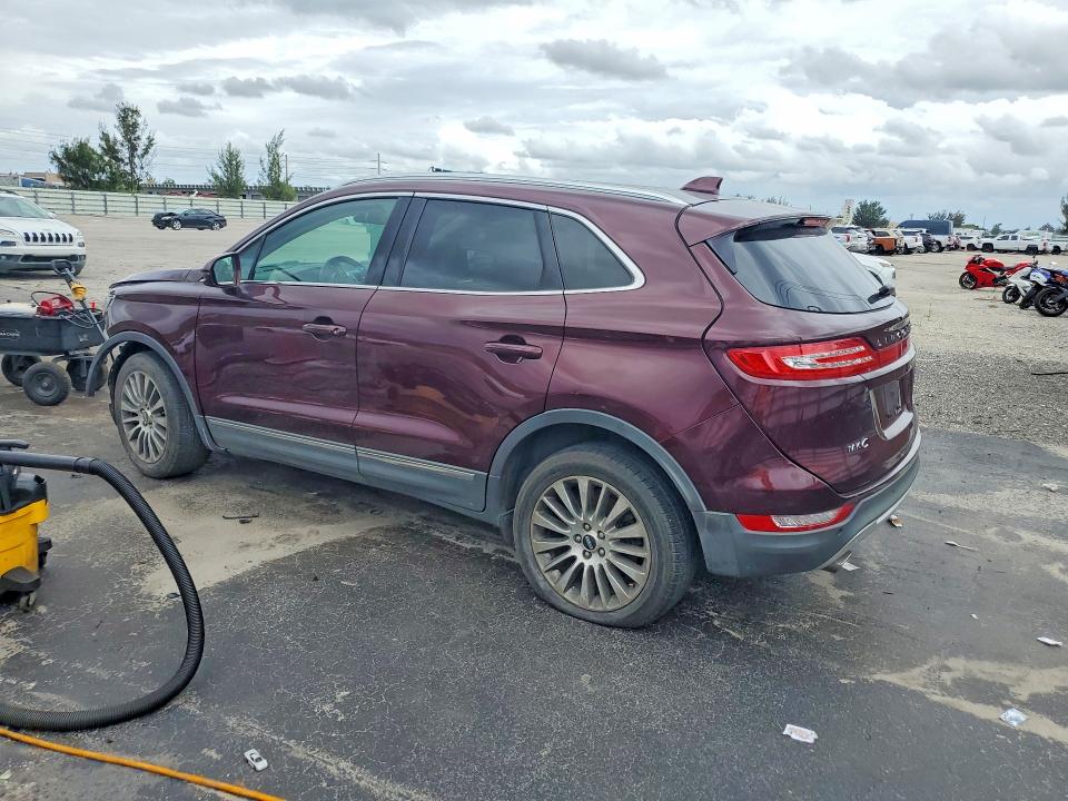 2017 Lincoln Mkc VIN 5LMCJ3D99HUL54620 COPART salvage auction — MECHANICAL, Wv - Certificate Of Title (P), sold $1,000 on 2026-07-29 (photo 2)