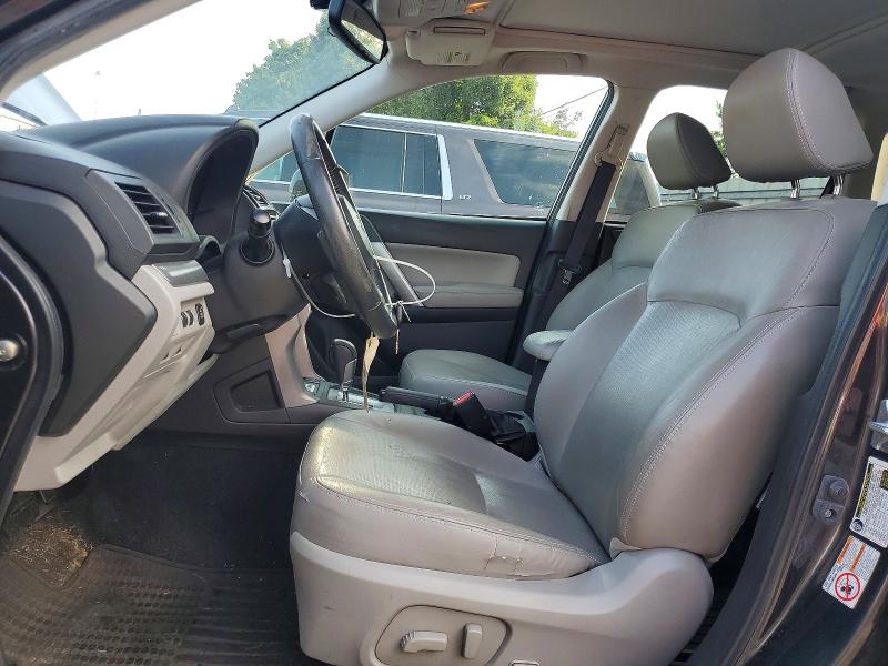 2015 Subaru Forester VIN JF2SJARC2FH523265 COPART salvage auction — REAR END, Oh - Certificate Of Title, sold $300 on 2026-07-06 (photo 7)