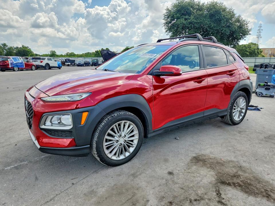 2019 Hyundai Kona VIN KM8K6CAAXKU338030 COPART salvage auction — REAR END, Fl - Cert Of Title Slvg Rebuildable, sold $3,850 on 2026-07-09 (photo 1)