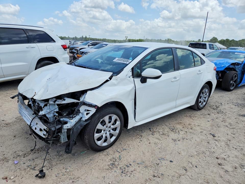 2025 Toyota Corolla VIN JTDBCMFE4S3106947 COPART salvage auction — FRONT END, La - Cert Of Title-Salvage, sold $6,700 on 2026-07-17 (photo 1)