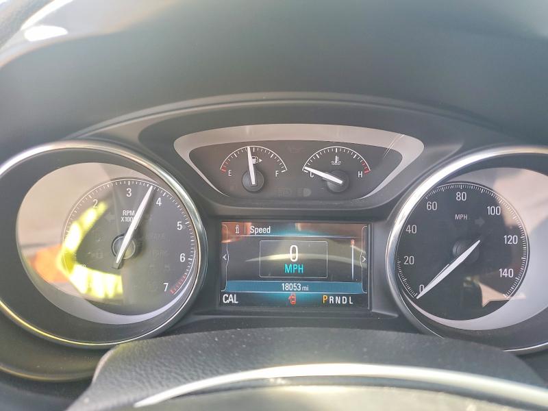 2019 Buick Envision VIN LRBFXCSA0KD000491 COPART salvage auction — FRONT END, Tx - Salvage Vehicle Title, sold $5,500 on 2026-07-16 (photo 9)