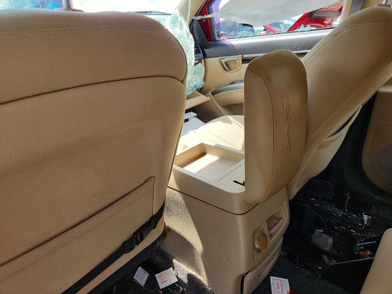 2011 Hyundai Santa fe VIN 5XYZG3ABXBG010794 COPART salvage auction — ROLLOVER, Pa - Cert Of Salv-R=Reconstructed, sold $500 on 2026-07-17 (photo 8)