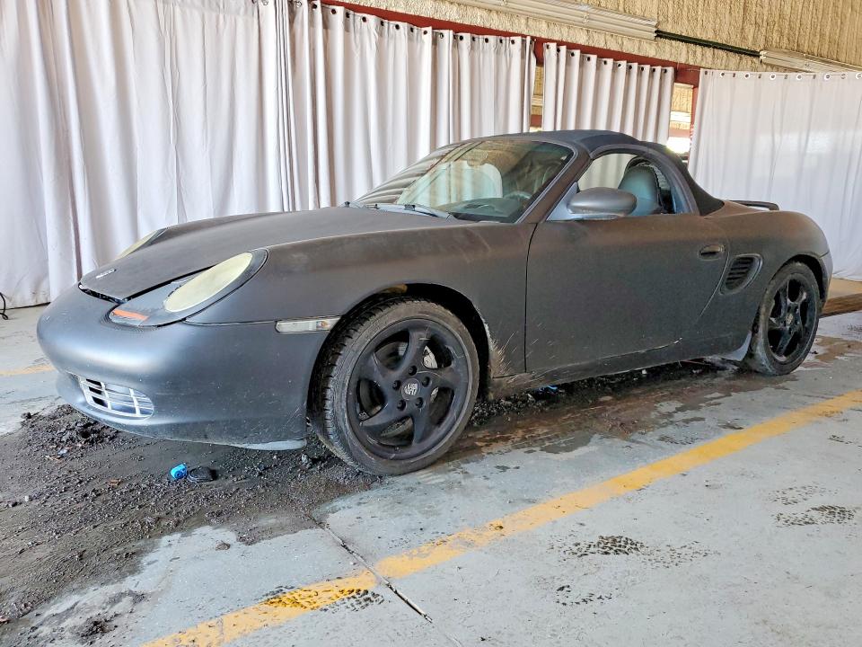 1999 Porsche Boxster VIN WP0CA2985XU629545 COPART salvage auction — NORMAL WEAR, In - Cert Of Title - Rebuilt Vehicl, sold $1,300 on 2026-08-04 (photo 1)